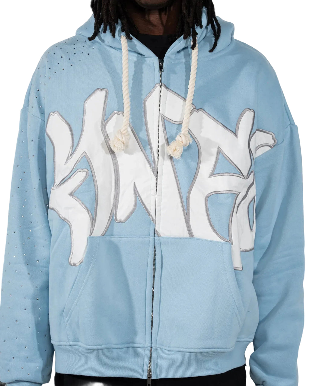 YNGSTR®  HOODIE BABY BLUE (Large)
